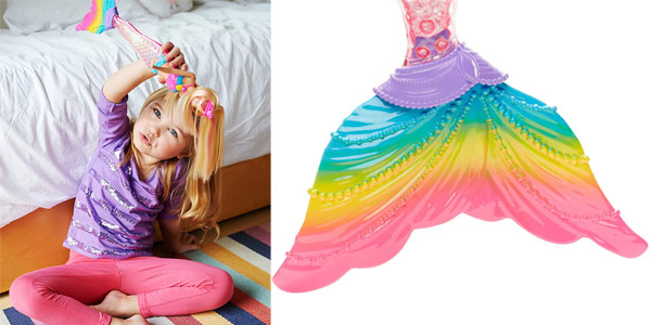 Muñeca sirena Barbie Dreamtopia con luces de arcoíris chollo en Amazon