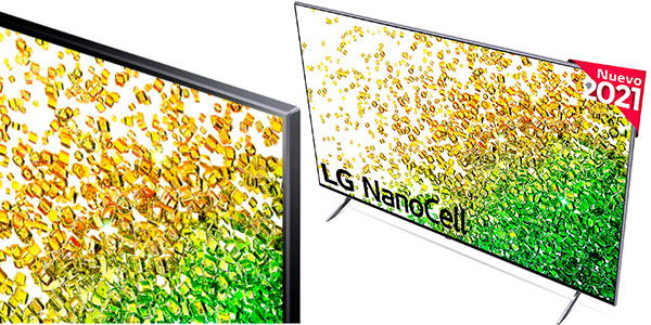 Smart TV LG NanoCell 55NANO856PA de 55" 4K UHD compatible con Alexa barata