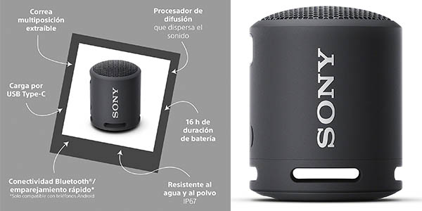 Sony SRS XB13 altavoz inalÃ¡mbrico portÃ¡til oferta