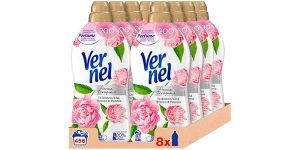 Pack x8 Suavizante Vernel Aromaterapia Té & Peonia