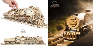 Ugears V Express tren vapor chollo