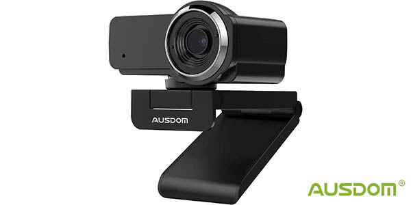Webcam AUSDOM Full HD con micrófono para PC