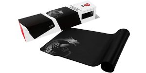 Alfombrilla para ratón gaming MSI Agility extra grande de 90 x 40 cm barata en Amazon