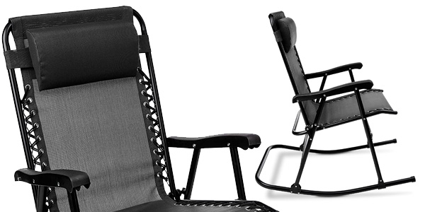 Balancín plegable con toldo Amazon Basics chollo en Amazon