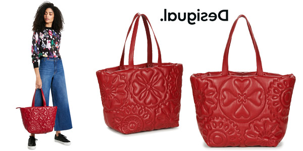  Bolso shopper Desigual Big Bombay para mujer barato en Amazon