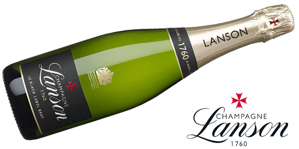 Botella Champagne Lanson Black Label de 750 ml barata en Amazon