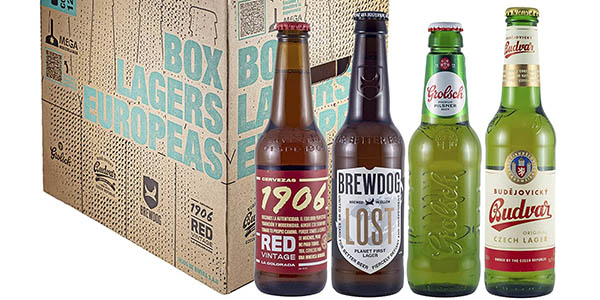 Box Lagers cervezas europeas pack oferta