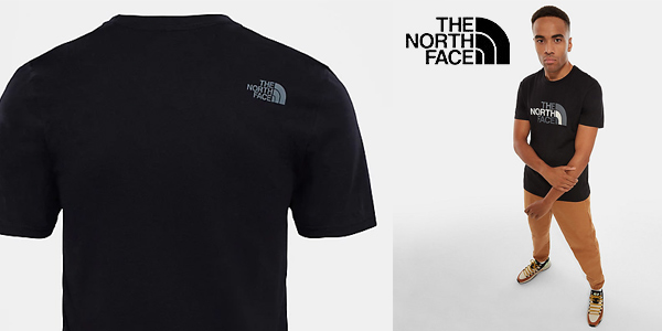 Camiseta de manga corta The North Face S/S Easy H para hombre chollo en Amazon