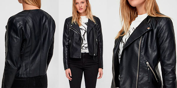 Chaqueta Vero Moda con efecto cuero para mujer barata