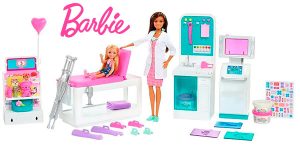 Chollo Set Barbie Doctora con clínica médica