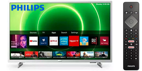 Chollo Smart TV Philips 32PFS6855 Full HD de 32" 