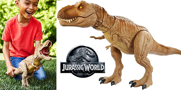 Chollo Tiranosaurio Rex Rugido Épico de Jurassic World 