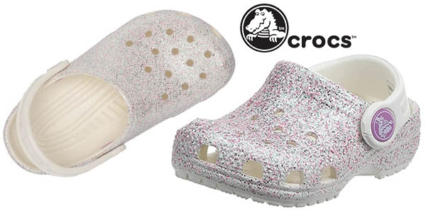 Crocs Classic Glitter Clog K chollo