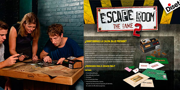Diset - Escape Room 2, Juegos Adultos