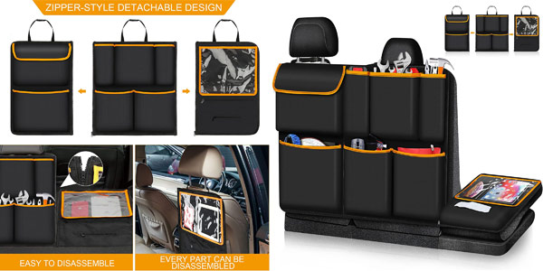 Organizador desmontable para el maletero del coche Takrink barato en Amazon