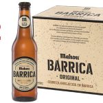 Pack x12 Botellas de Cervza Mahou Barrica original de 33 cl barato en Amazon