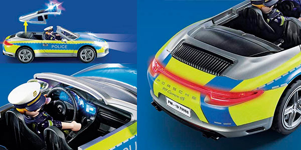 Porsche 911 Carrera 4S Policía de Playmobil barato