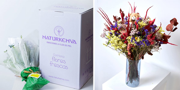 Ramo de Flores Eternas Meditera barato en Amazon