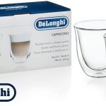 Juego de 2 vasos premium De'Longhi para cappuccino baratos en Amazon