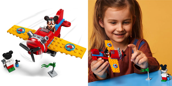 Set de construcción LEGO Avión Clásico de Mickey Mouse (10772) chollo en Amazon