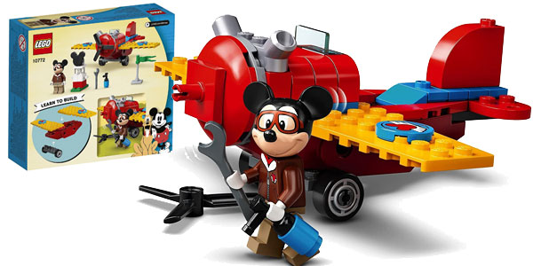 Set de construcción LEGO Avión Clásico de Mickey Mouse (10772) barato en Amazon