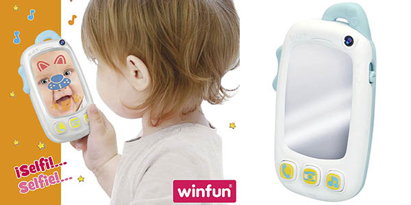 Winfun móvil musical bebés chollo