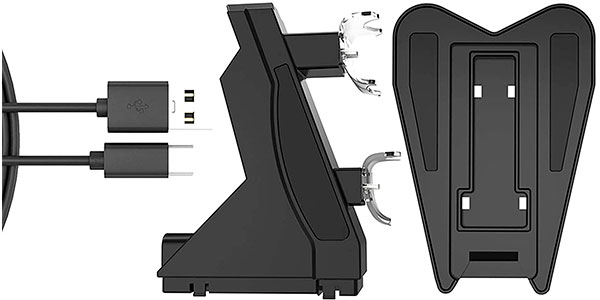 Base de carga rápida doble Spguard para mandos DualSense de PS5 barata