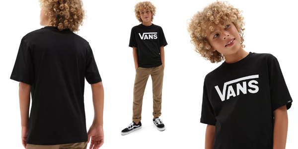 Camiseta Vans Classic Boys para niño barata en Amazon