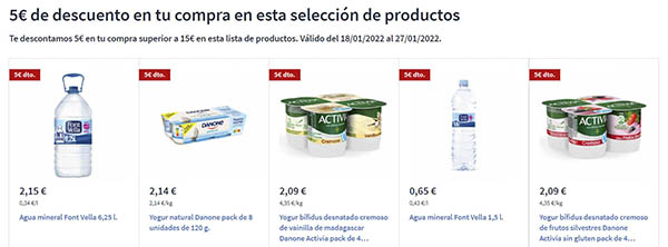 Carrefour supermercado productos promoción