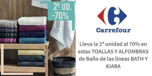 Carrefour toallas promoción