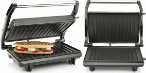 Chollo Parrilla grill Tristar GR-2650 de 700 W con tapa flotante