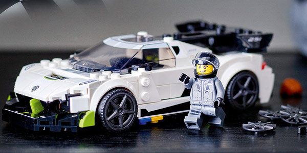 Coche deportivo de juguete LEGO Speed Champions Koenigsegg Jesko en Amazon