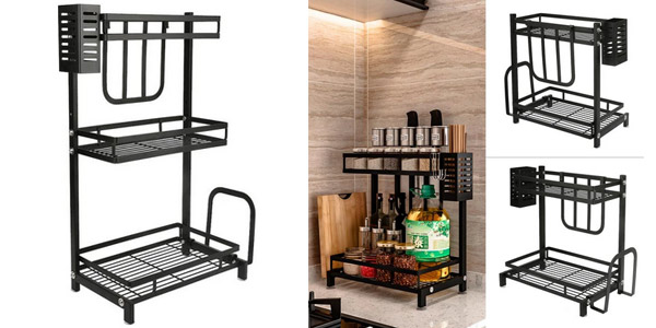 Estantería de metal multifunción para cocina barata en AliExpress