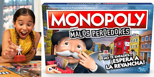 Juego de mesa Monopoly Malos Perdedores barato