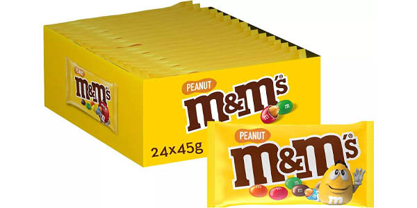 Pack x24 M&M's Cacahuete 45g