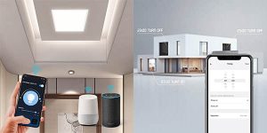 Panel LED de techo inteligente Aigostar de 32W con WiFi