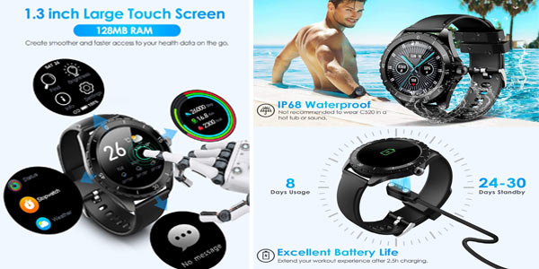 Reloj de pulsera Smartwatch Electric Giant en Amazon