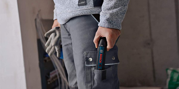 Set Atornillador a batería Bosch GO Professional con juego de 25 puntas + cable de carga USB + L-BOXX Mini chollo en Amazon