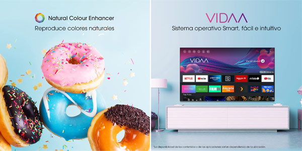 Smart TV Hisense 40A4EG Full HD de 40" en Amazon