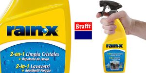 Spray Limpiacristales y Anti-lluvia 2-en-1 Rain-X 26041 de 500 ml barato en Amazon