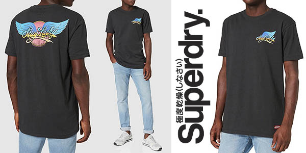 Superdry Boho Rock Graphic Tee camiseta chollo