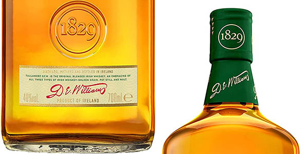 Whisky Tullamore Dew Irish Triple Destilado de 700 ml