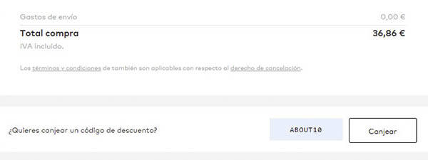 About You cupón descuento rebajas