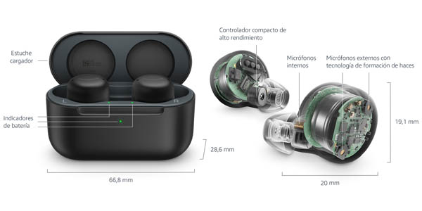 Auriculares inalámbricos Echo Buds