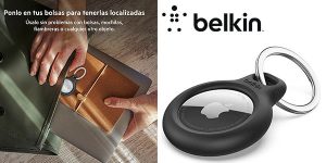 Belkin funda llavero Airtag chollo