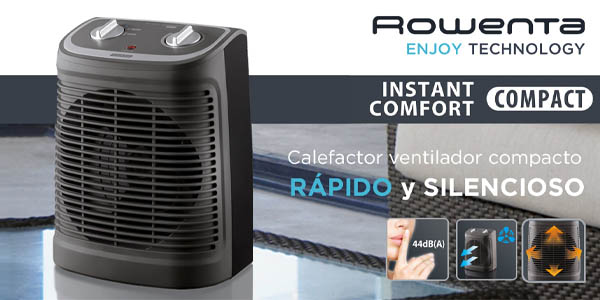 Calefactor Rowenta Comfort Compact SO2320 de 2.400 W