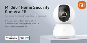 Cámara WiFi Xiaomi Mi 360° Home Security Camera 2K