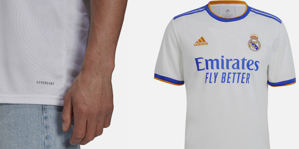Camiseta oficial Adidas Real Madrid Temporada 2021/22 para hombre en Amazon