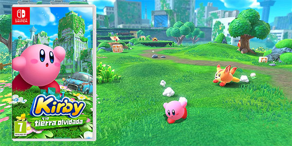 Nintendo Kirby y la tierra olvidada