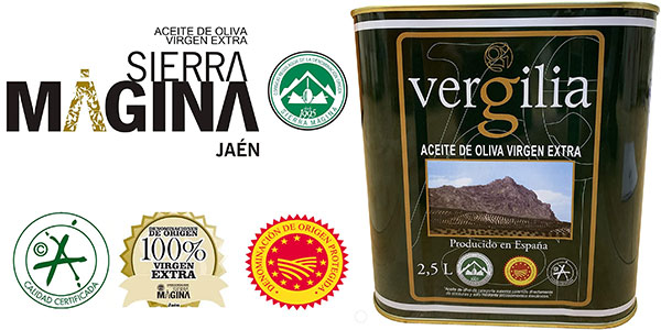 Chollo Lata de Aceite de Oliva Virgen Extra Vergilia de 2,5 litros
